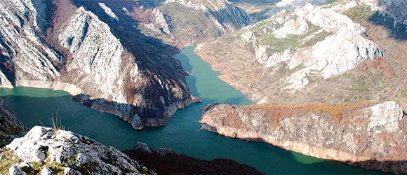 Paseo en barco - Fiordos leoneses.